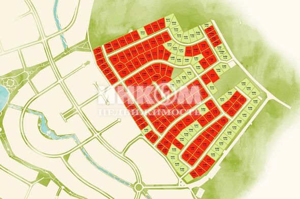 Коттеджный поселок Миллениум Парк: . Новорижское ш., 19 км от МКАД