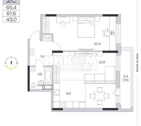 2-комн. квартира