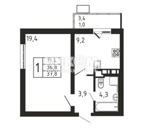 1-комн. квартира