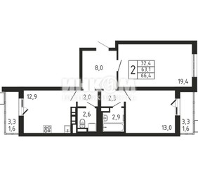 2-комн. квартира