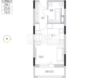 1-комн. квартира