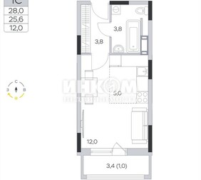 1-комн. квартира