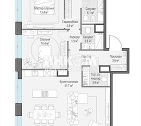 4-комн. квартира