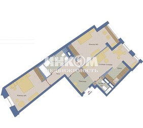 3-комн. квартира