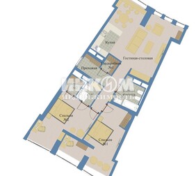 3-комн. квартира