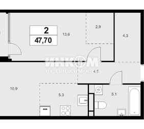 2-комн. квартира