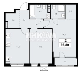 2-комн. квартира