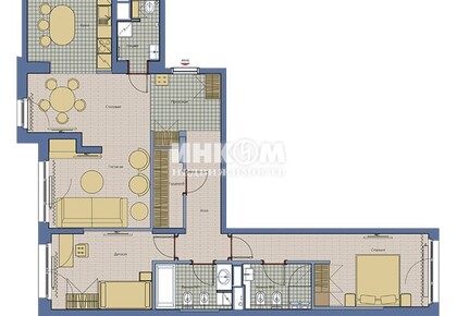 3-комн. квартира