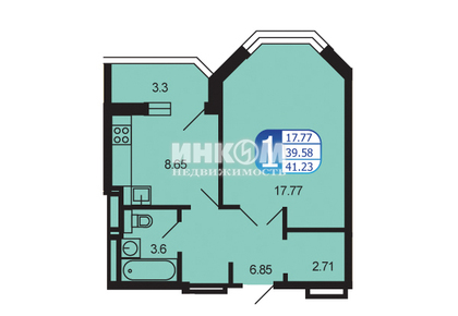 1-комн. квартира