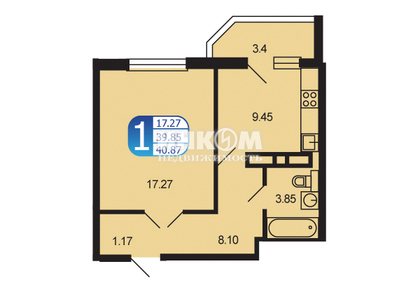 1-комн. квартира