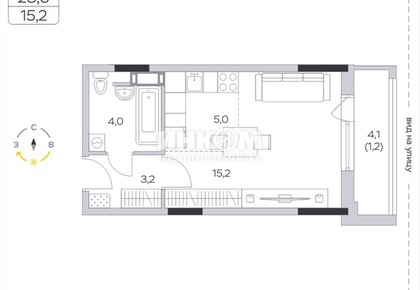 1-комн. квартира