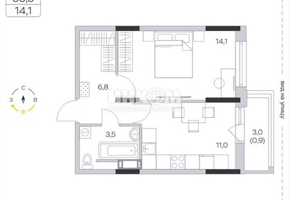 1-комн. квартира