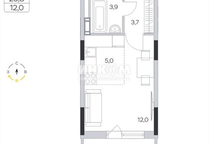 1-комн. квартира