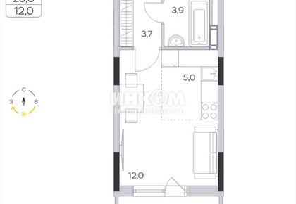 1-комн. квартира