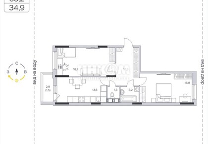 2-комн. квартира