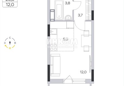 1-комн. квартира