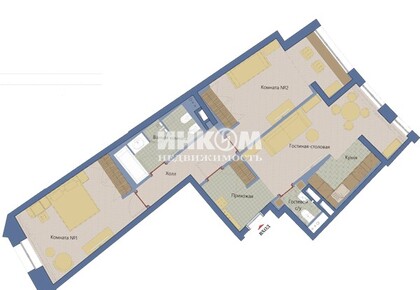 3-комн. квартира