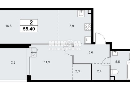 2-комн. квартира