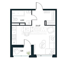 1-комн. квартира