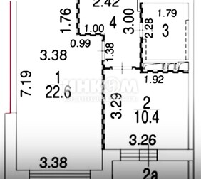 1-комн. квартира
