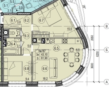Купить трехкомнатную квартиру в Москве, 
