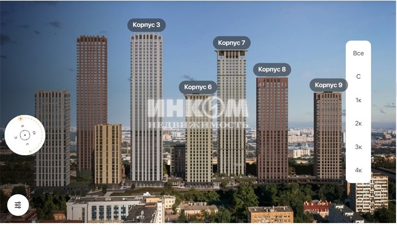 Купить квартиру в новостройке Москва Дубнинская ул ЖК Павелецкая Сити
