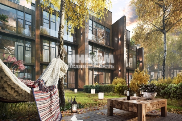 Коттеджный поселок Футуро Парк: Таунхаусы. Новорижское ш., 23 км от МКАД